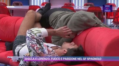 Shaila e Lorenzo, fuoco e passione nel GF spagnolo