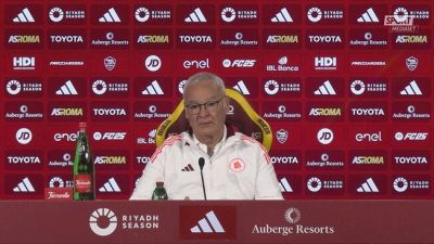 Ranieri: "Gasperini non sarà l'allenatore della Roma"