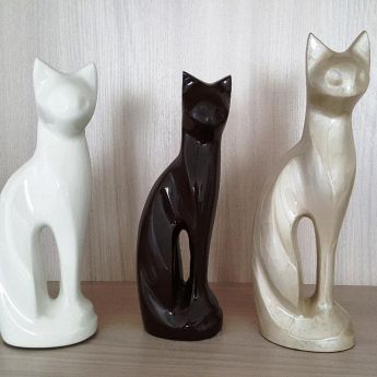 urne a forma di gatto