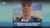 Musiala sui social dopo il grave infortunio: "Non è colpa di nessuno"