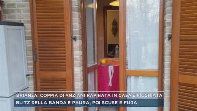 Brianza, coppia di anziani rapinata in casa e picchiata