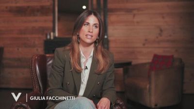Giulia Facchinetti e il saluto per Roby Facchinetti