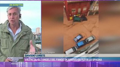 In diretta da Valencia in Spagna, angeli del fango in arrivo