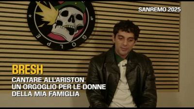 Sanremo, Bresh: all'Ariston in ricordo delle donne della mia famiglia