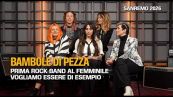 Sanremo, le Bambole di Pezza portano la sorellanza all'Ariston