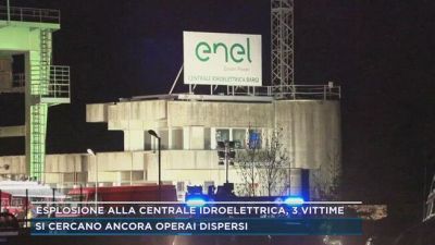 Esplosione alla centrale idroelettrica, 3 vittime