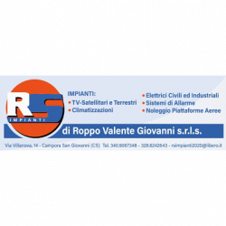 R.S.Impianti Piattaforme Aeree Impianti Condizionamento e Elettrici logo
