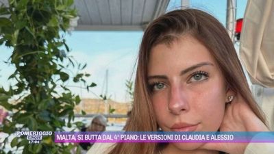 Malta, si butta dal 4° piano: le versioni di Claudia e Alessio