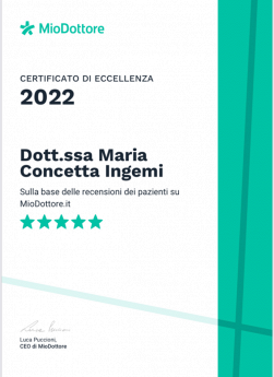 Certificato di eccellenza 2022