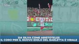 Da Silva come Aristoteles, il coro del bomber idolo del Barletta è virale