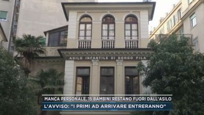 Manca personale, 15 bambini restano fuori dall'asilo