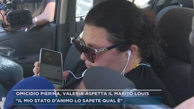 Omicidio Pierina Paganelli, Valeria aspetta il marito Louis