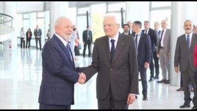 Italia-Brasile, Mattarella da Lula a palacio do Planato