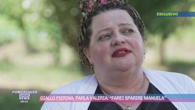 Omicidio Pierina Paganelli, Valeria a Pomeriggio 5