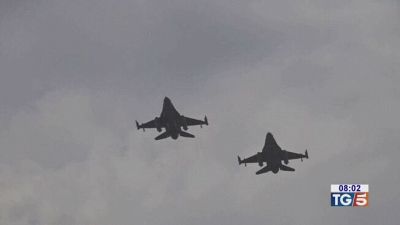 Drone abbattuto dai caccia Nato