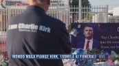 Breaking News delle 21.30 | Mondo Maga piange Kirk, 100mila ai funerali