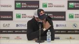 Berrettini provato in conferenza: "Non volevo ritirarmi"