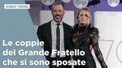 Le coppie nate nel Grande Fratello che si sono sposate