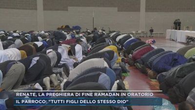 Renate, la preghiera di fine ramadan in oratorio