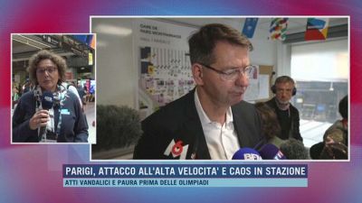 Parigi, alta velocità sabotata pre Olimpiadi