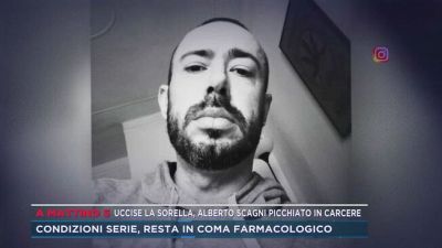 Alberto Scagni, in coma dopo il pestaggio in carcere
