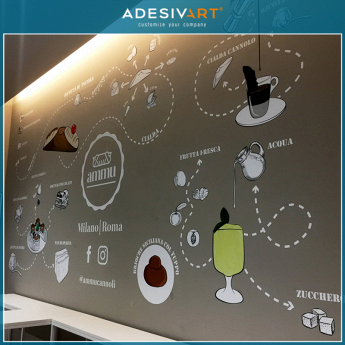 AdesivArt - Customize your company Adesivi per pareti personalizzati