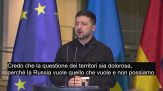 Garanzie modello Nato e adesione all'Ue, "mai così vicini alla pace"