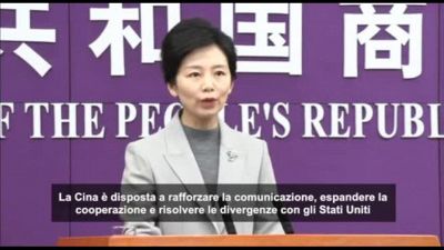 La Cina disposta "a risolvere divergenze commerciali con Stati Uniti"
