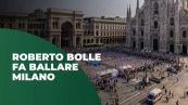 Roberto Bolle fa ballare Milano