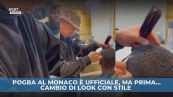 Pogba al Monaco, che look