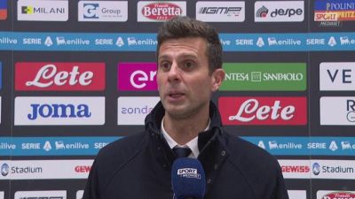 Motta: "Non siamo contenti dei pareggi e della nostra classifica"