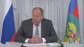 Lavrov apre al dialogo 100mila ucraini al buio