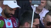Salah in Turchia, centinaia di tifosi del Trabzonspor in festa