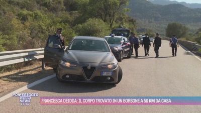 Francesca Deidda: il corpo trovato in un borsone a 50 km da casa