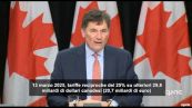 Dazi Usa, il Canada annuncia ritorsioni per 20,7 miliardi di dollari
