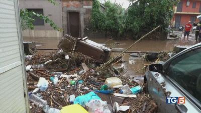 Il Po fa paura, nubifragi al sud