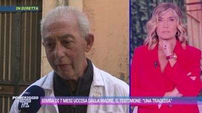 Bimba di 7 mesi uccisa dalla madre, parla un testimone