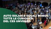 Auto solari e squali robot, tutte le curiosità del Ces Unveiled