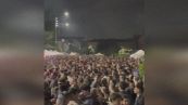 Malamovida a Milano, 2 mila ragazzi in piazza Leonardo da Vinci