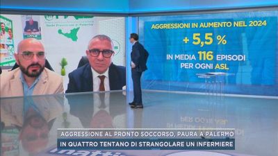 Aggressione al pronto soccorso, paura a Palermo