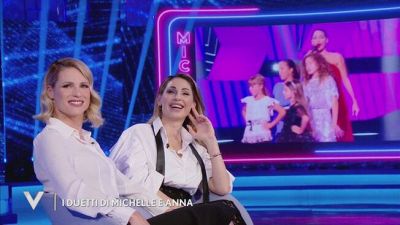 I duetti di Michelle Hunziker e Anna Tatangelo