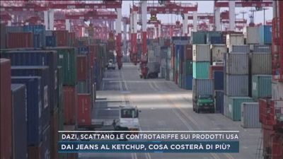 Dazi, scattano le controtariffe sui prodotti Usa