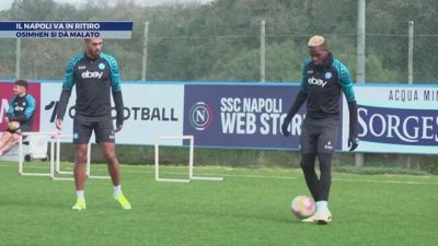Il Napoli va in ritiro