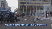 Breaking News delle 21.30 | Violenze al corteo per Gaza a Milano, 10 fermi