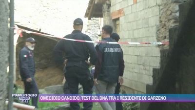 Omicidio Candido Montini, test del dna tra i residenti di Garzeno