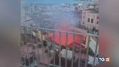 Napoli, in fiamme il teatro Sannazaro