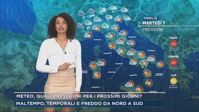 Meteo, quali previsioni per i prossimi giorni?