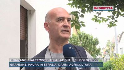 Mordano, maltempo e allagamenti nel bolognese