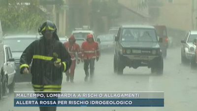 Maltempo, Lombardia a rischio allagamenti