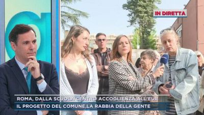 Roma, dalla scuola centro accoglienza all'Eur